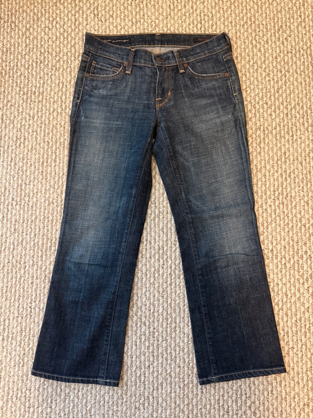 Citizens of Humanity - Low Waist Cropped Jeans